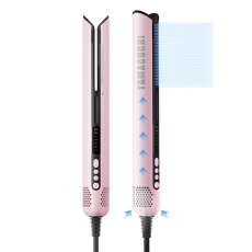 Фен-выпрямитель для волос Yamaguchi AirStraight Pink